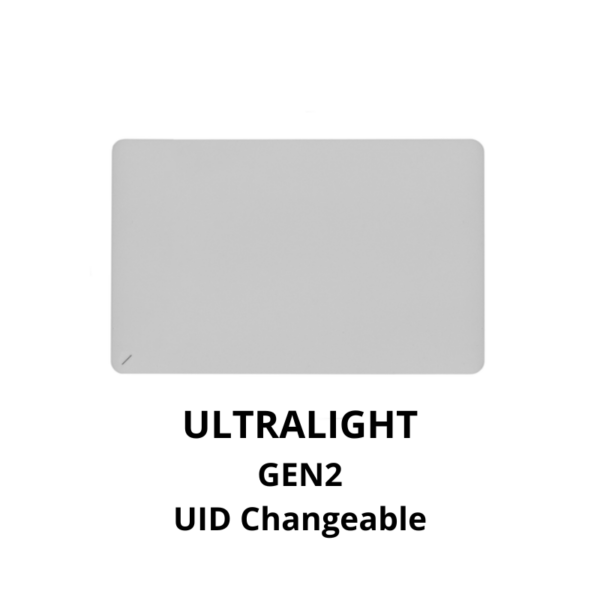 Ultralight 13.56mhz UID Changeable Magic Thin Card (White)