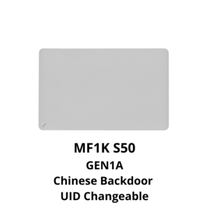 Gen1a MF UID Changeable Magic Thin Cards (White) - Pack of 10